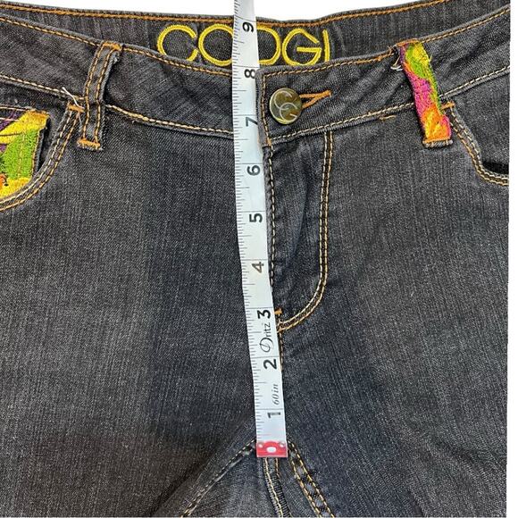 Coogi Jeans Womens Embroidered Pocket Size 9/ 10 - Picture 13 of 16